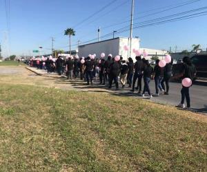 REYNOSA | Realizan caminata por Día Mundial de la Prevención del Cáncer de Mama