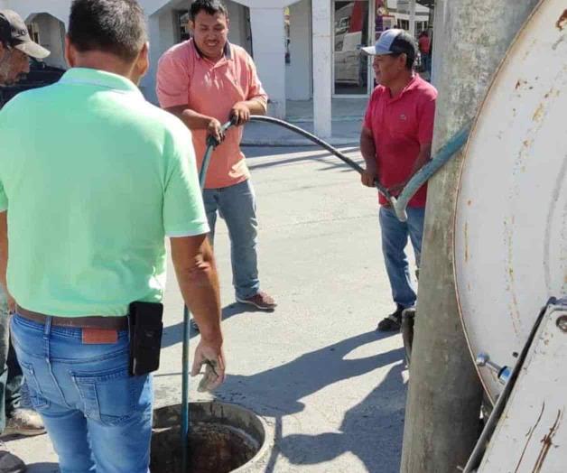 Realizan jornada de desazolve total Realizan jornada de desazolve total