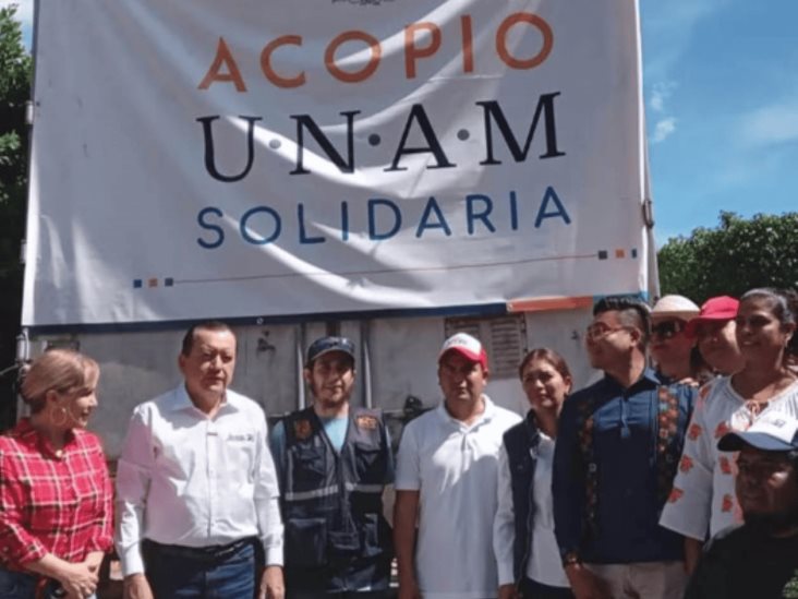 UNAM entrega a la UAG 40 toneladas de ayuda para damnificados UNAM entrega a la UAG 40 toneladas de ayuda para damnificados