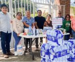 Reúne SNTE 40 toneladas de ayuda para damnificados de Acapulco