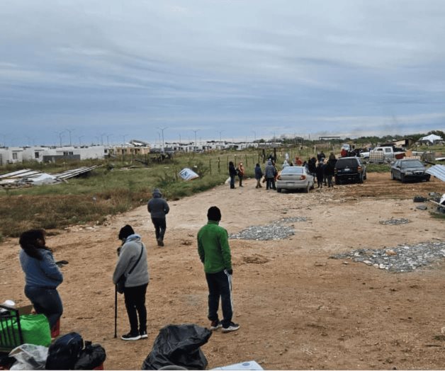 Desalojo violento: Moradores de El Dorado intentaron evitarlo Desalojo violento: Moradores de El Dorado intentaron evitarlo