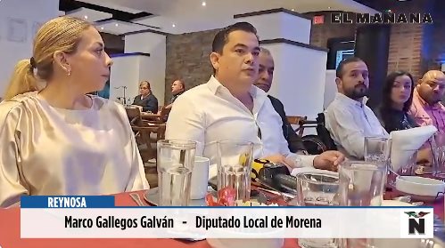 Reynosa | El diputado local Marco Gallegos hizo oficial su aspiración a la alcaldía de este municipio por #Morena