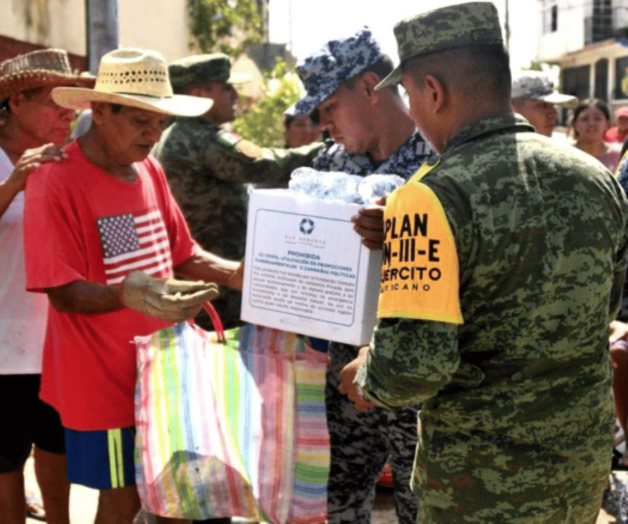 Han llegado 20 mil elementos de las Fuerzas Armadas a Acapulco: AMLO