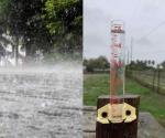 Suman casi 6 pulgadas de lluvia captada