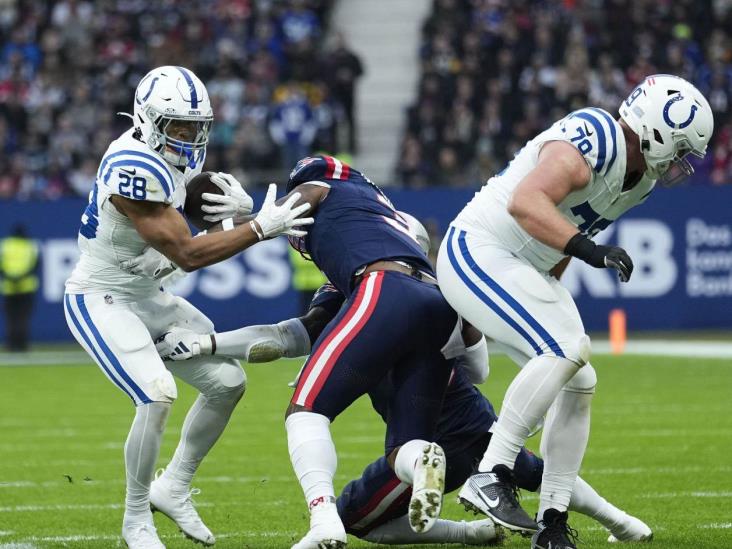 Con un único touchdown de Taylor, Colts superan 10-6 a Patriots en Alemania Con un único touchdown de Taylor, Colts superan 10-6 a Patriots en Alemania