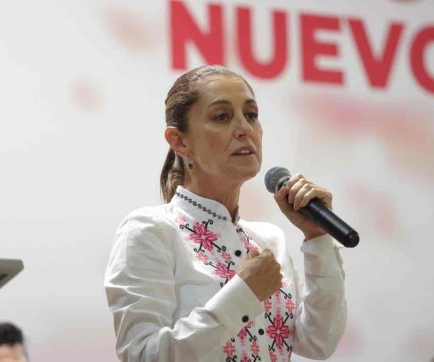 Claudia Sheinbaum celebra decisi&oacute;n de Ebrard de quedarse en Morena