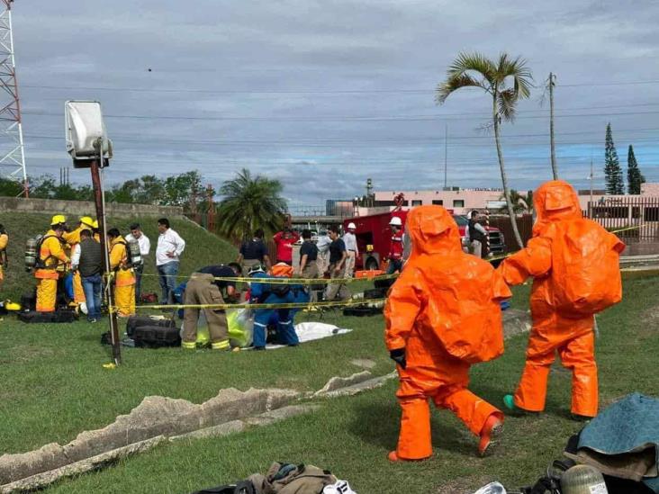 Realizan mega simulacro en la empresa Dinasol Realizan mega simulacro en la empresa Dinasol