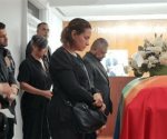 Despiden a Magistrade y a su pareja con misa y homenaje