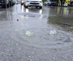 Saturan precipitaciones capacidad de alcantarillas