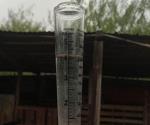 Reportan ejidatarios 5 pulgadas de lluvia