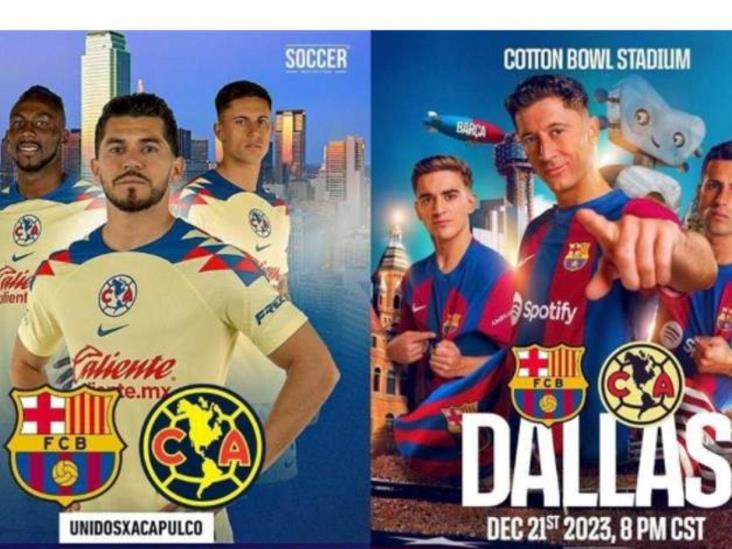 Oficial: América enfrentará al Barcelona en diciembre Oficial: América enfrentará al Barcelona en diciembre