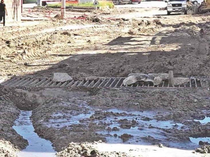 Demandan acelerar trabajos del drenaje Demandan acelerar trabajos del drenaje