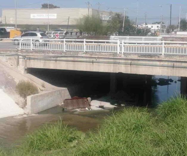 Convierten dren "Las Mujeres" en basurero clandestino