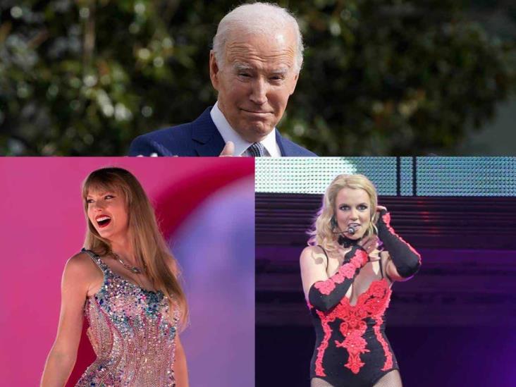 Joe Biden confunde a Taylor Swift con Britney Spears Joe Biden confunde a Taylor Swift con Britney Spears