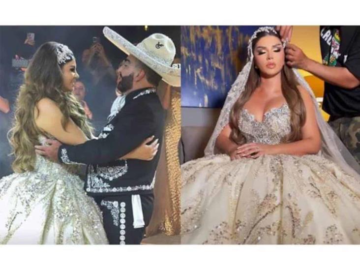 La lujosa boda de Vicente Fernández Jr. y Mariana González La lujosa boda de Vicente Fernández Jr. y Mariana González