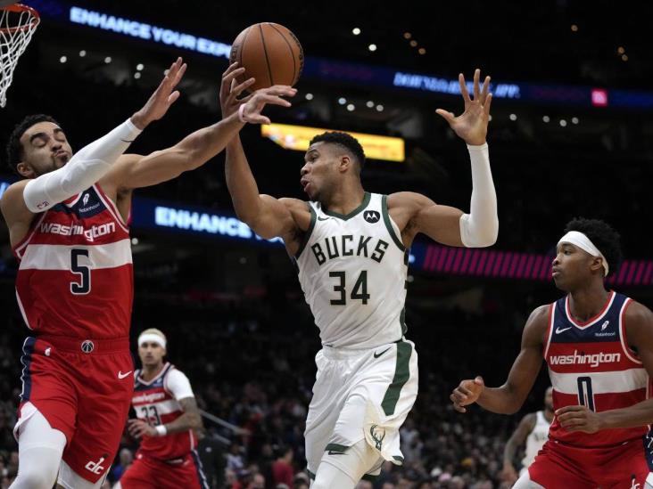 Imparable Giannis bajo el aro; Bucks se imponen Imparable Giannis bajo el aro; Bucks se imponen