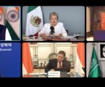 Bárcena reitera en Cumbre virtual de G20 solución política en Israel