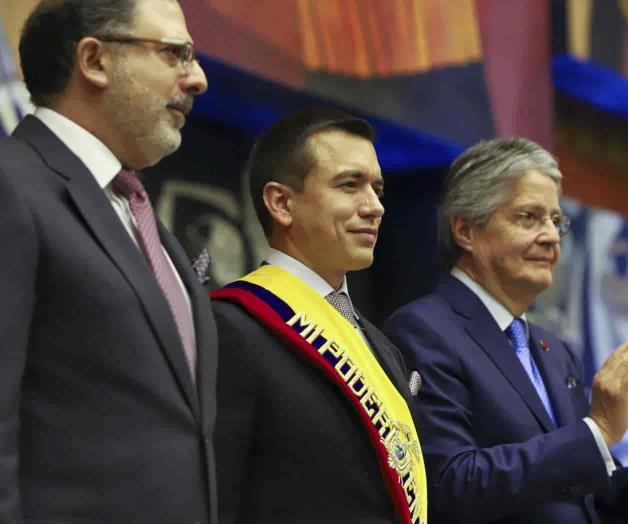 Daniel Noboa asume la presidencia de Ecuador Daniel Noboa asume la presidencia de Ecuador