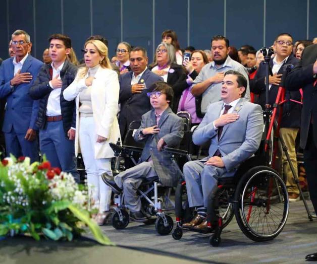 Diputado Marco Gallegos rinde su segundo informe legislativo