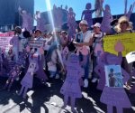 Marchan mil 500 por la eliminaci&oacute;n de la violencia contra la mujer