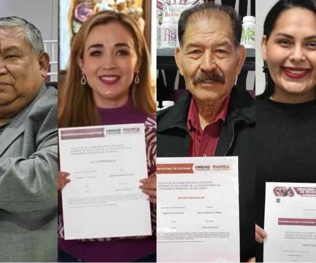 Se apuntan 4 por Morena para alcaldía de Río Bravo Se apuntan 4 por Morena para alcaldía de Río Bravo
