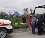 Tiran a recién nacida muerta