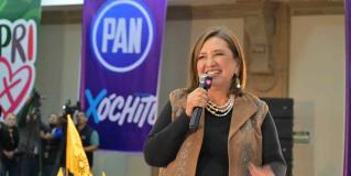 Xóchitl Gálvez sostiene encuentro con simpatizantes y estructuras en Reynosa