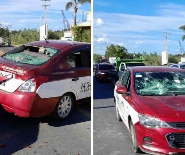 Deja 6 heridos enfrentamiento entre taxistas en Oaxaca Deja 6 heridos enfrentamiento entre taxistas en Oaxaca
