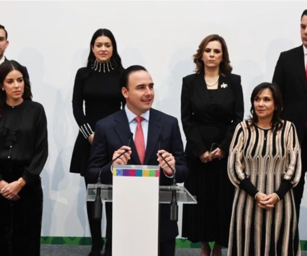 Jiménez presenta gabinete y nuevo logo para el gobierno de Coahuila