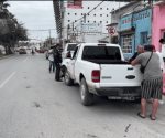 Reynosa | Accidente en la colonia Rodríguez  deja una menor con golpes leves y daños en tres unidades, entre ellas una patrulla de Tránsito y Vialidad