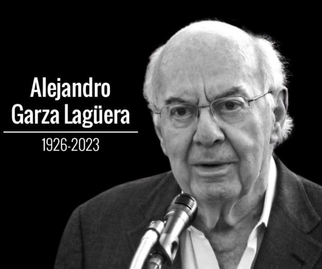 Muere Alejandro Garza Lagüera, pilar de dinastía empresarial Muere Alejandro Garza Lagüera, pilar de dinastía empresarial