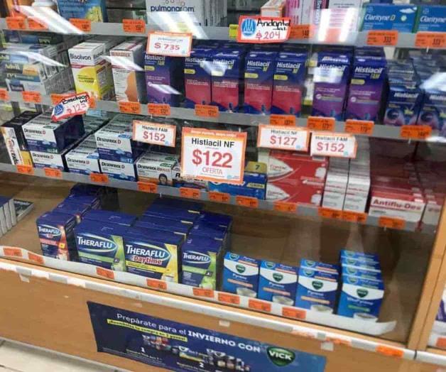 Aumenta precio de los medicamentos