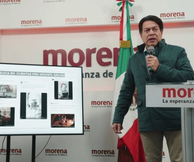 Mario Delgado denuncia guerra sucia de oposición contra Sheinbaum Mario Delgado denuncia guerra sucia de oposición contra Sheinbaum