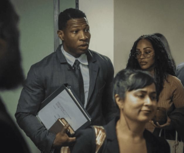 Amenazó Jonathan Majors a su ex novia con suicidarse