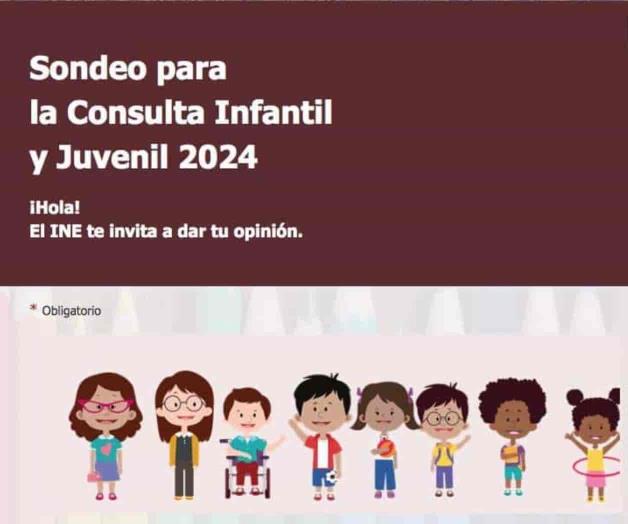 Realizará el INE consulta infantil