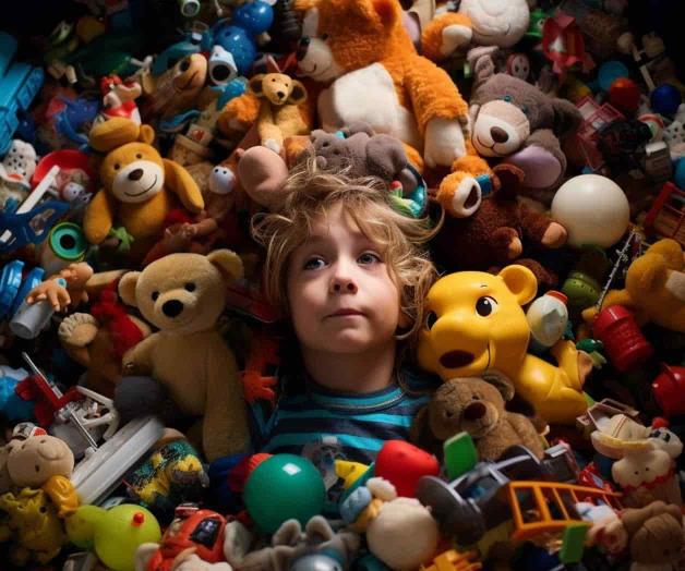 ¿Muchos juguetes?
