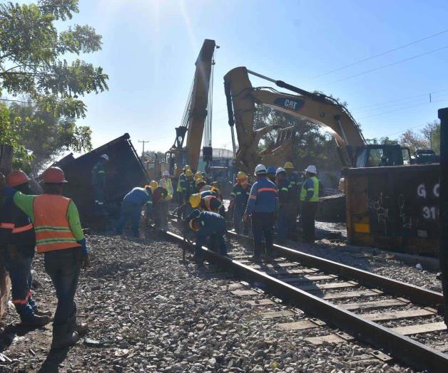 Se descarrila tren en Reynosa Se descarrila tren en Reynosa