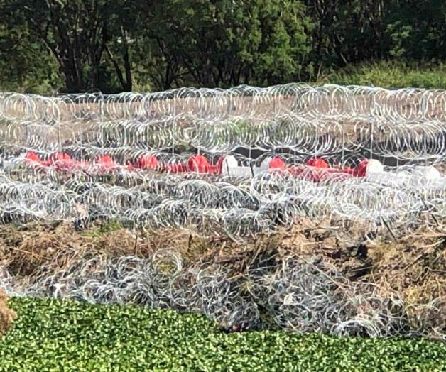 Arma EU nuevo muro en la frontera con Matamoros Arma EU nuevo muro en la frontera con Matamoros