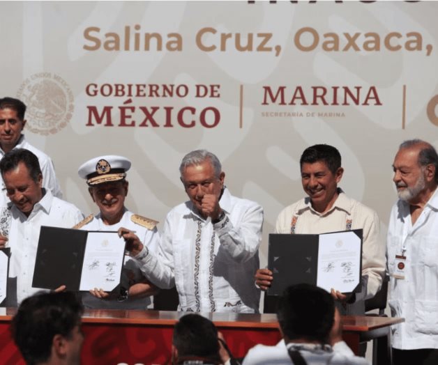 AMLO encabeza ceremonia de inauguración del Tren Interoceánico