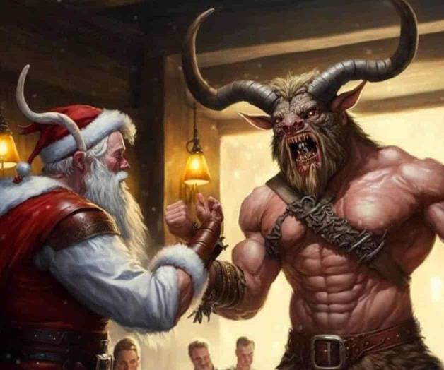 ¿Quién es KRAMPUS? Conoce al enemigo de Santa Claus