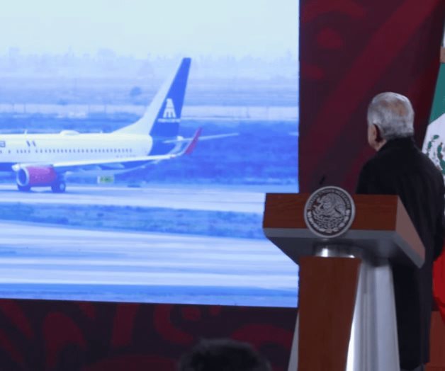 La razón de AMLO por la que no viajó en vuelo inaugural de Mexicana