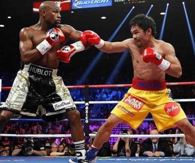 ¡Sorpresa! Pelearán Pacquiao y Mayweather en 2024