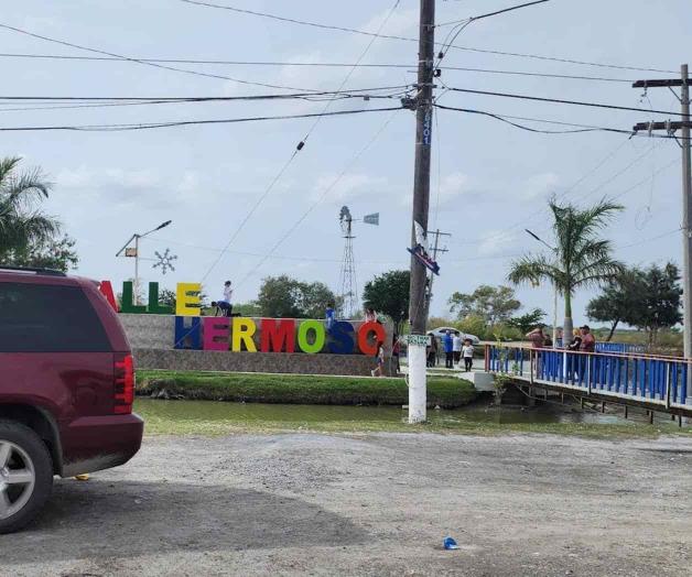 Cobran popularidad las enormes letras en Valle Hermoso