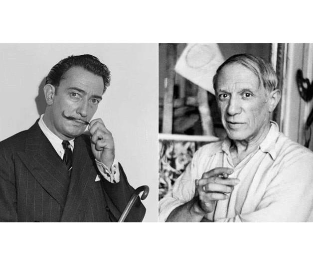 Picasso y Dalí se dan el relevo Picasso y Dalí se dan el relevo