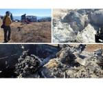 Localizan restos calcinados en sierra de Guerrero