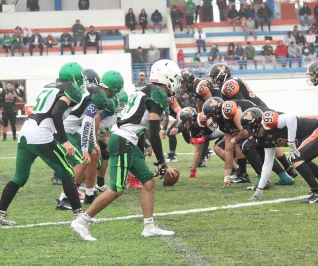 Preparan campeonato del futbol americano