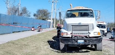 Reynosa | Un motociclista perdió la vida tras arrollado por una pesada unidad motriz