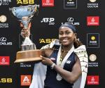 Coco Gauff defiende con éxito su título en Auckland