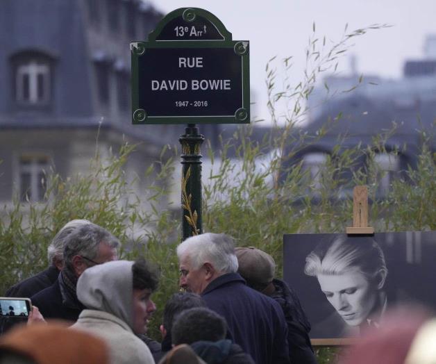 David Bowie ya tiene su calle en París David Bowie ya tiene su calle en París