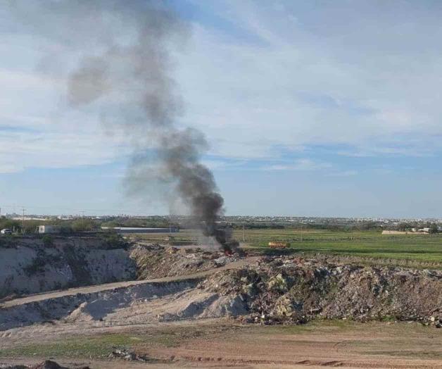 Revela fuego tiradero ilegal